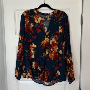 Floral Long Sleeve Blouse
